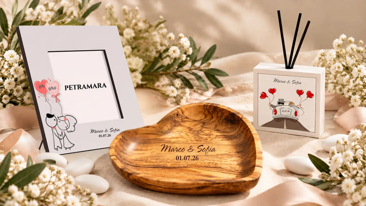 Bomboniere personalizzate: idee originali con nomi, date e dediche