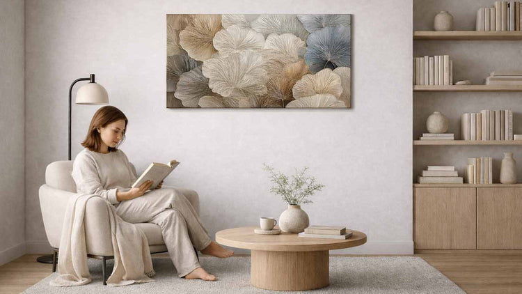 Quadri con rilievi: decorazioni 3D che arredano con stile