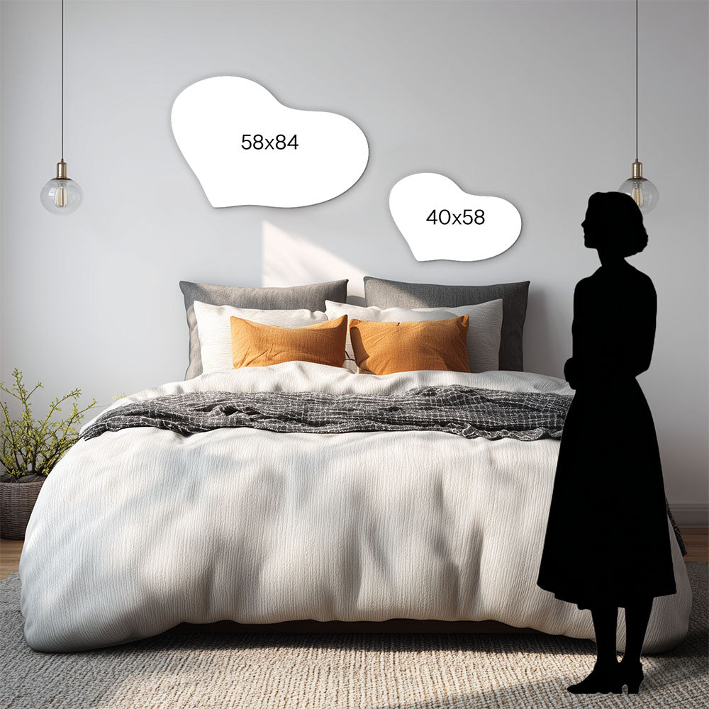 Capezzale Excelsa “Santa Famiglia”- Quadro Sacro Elegante per la Camera da Letto