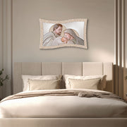 Capezzale Flag “Santa Famiglia Mosaico” - Quadro Moderno per Camera da Letto