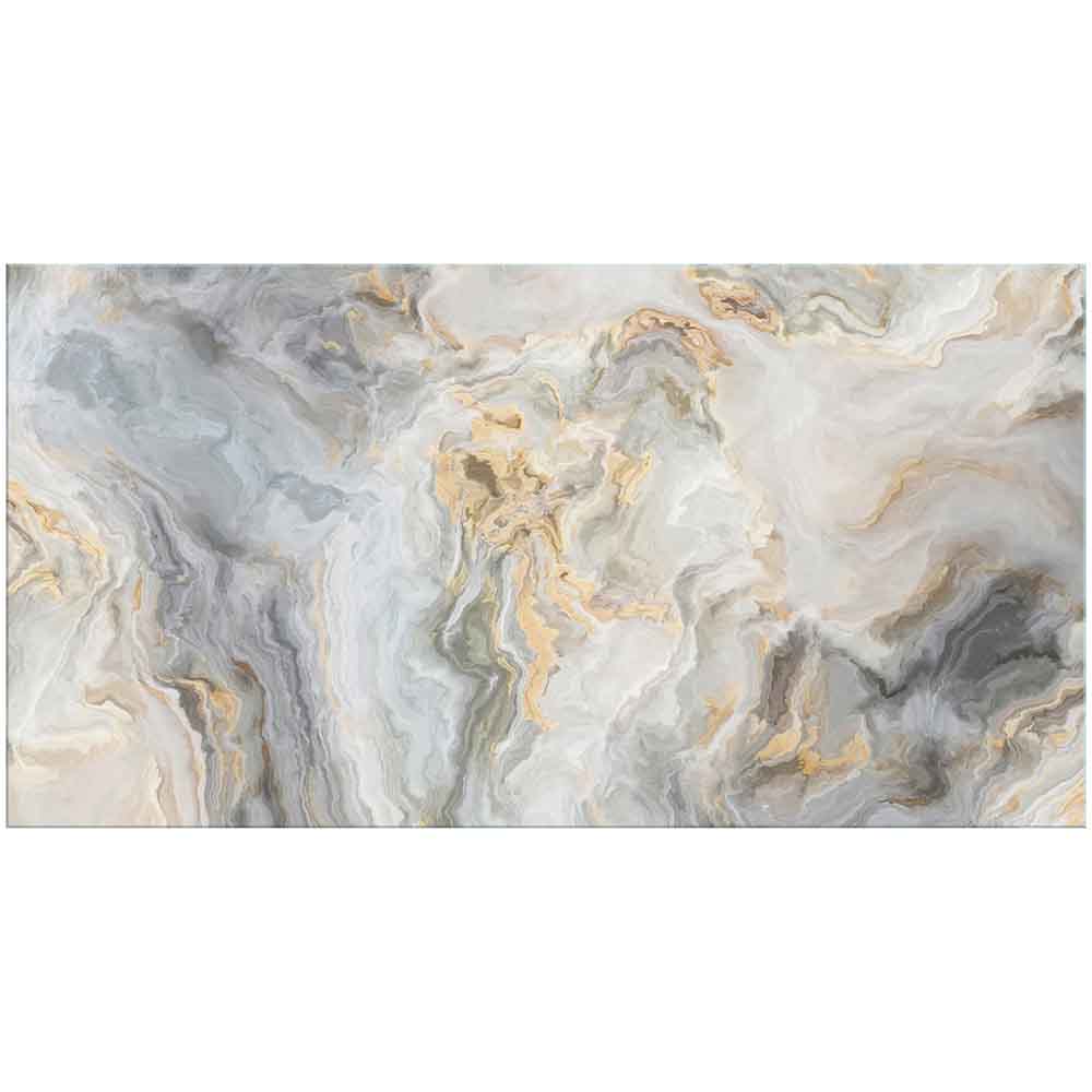 Quadro in plexiglass o vetro effetto marmo grigio, con venature eleganti che donano raffinatezza agli spazi moderni.