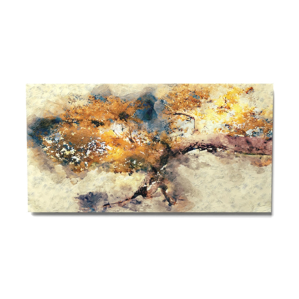Quadro Tronco Blu Oro