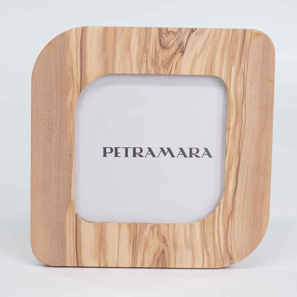 Portafoto in Legno d’Ulivo – Cornice Elegante e Naturale per Foto da tavolo e da parete