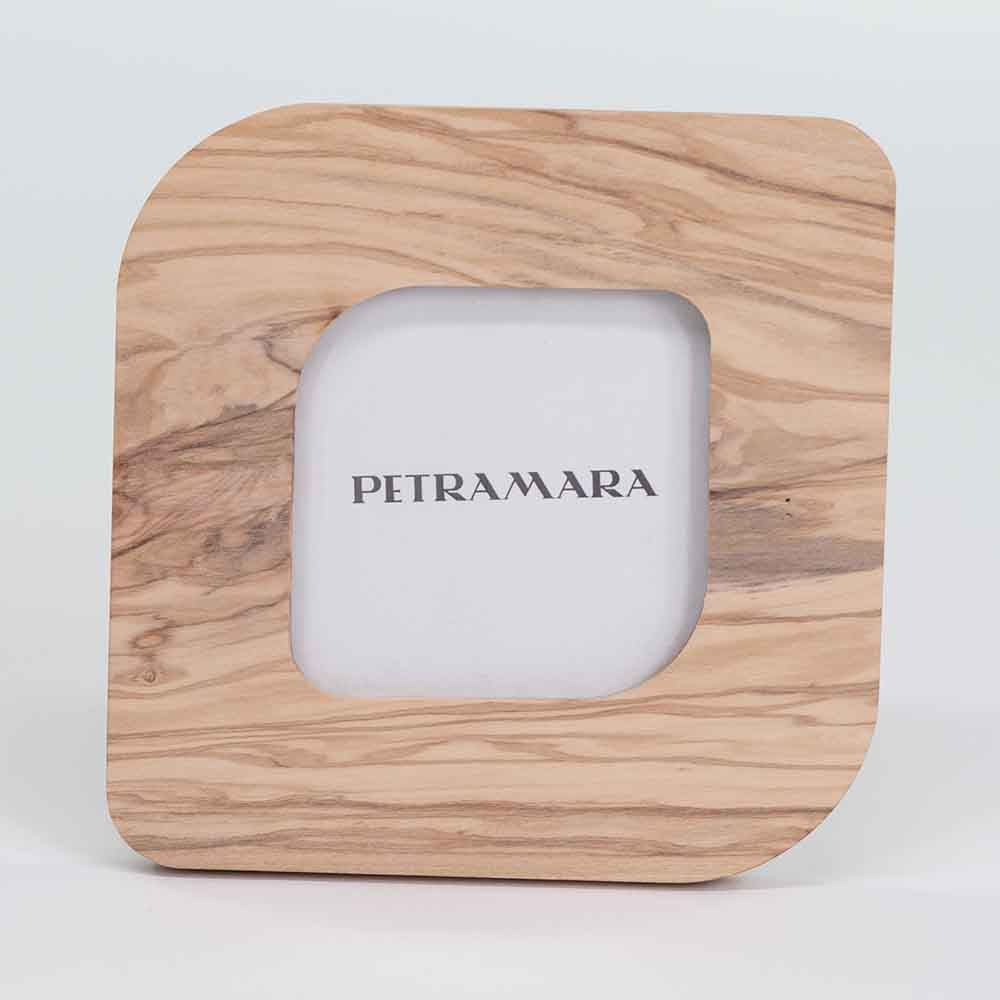 Portafoto in Legno d’Ulivo – Cornice Elegante e Naturale per Foto da tavolo e da parete