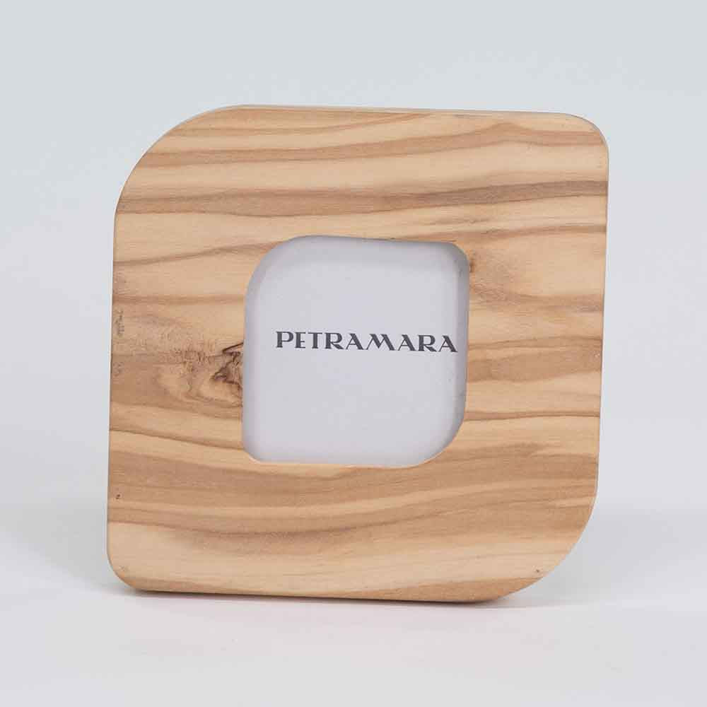 Portafoto in Legno d’Ulivo – Cornice Elegante e Naturale per Foto da tavolo e da parete