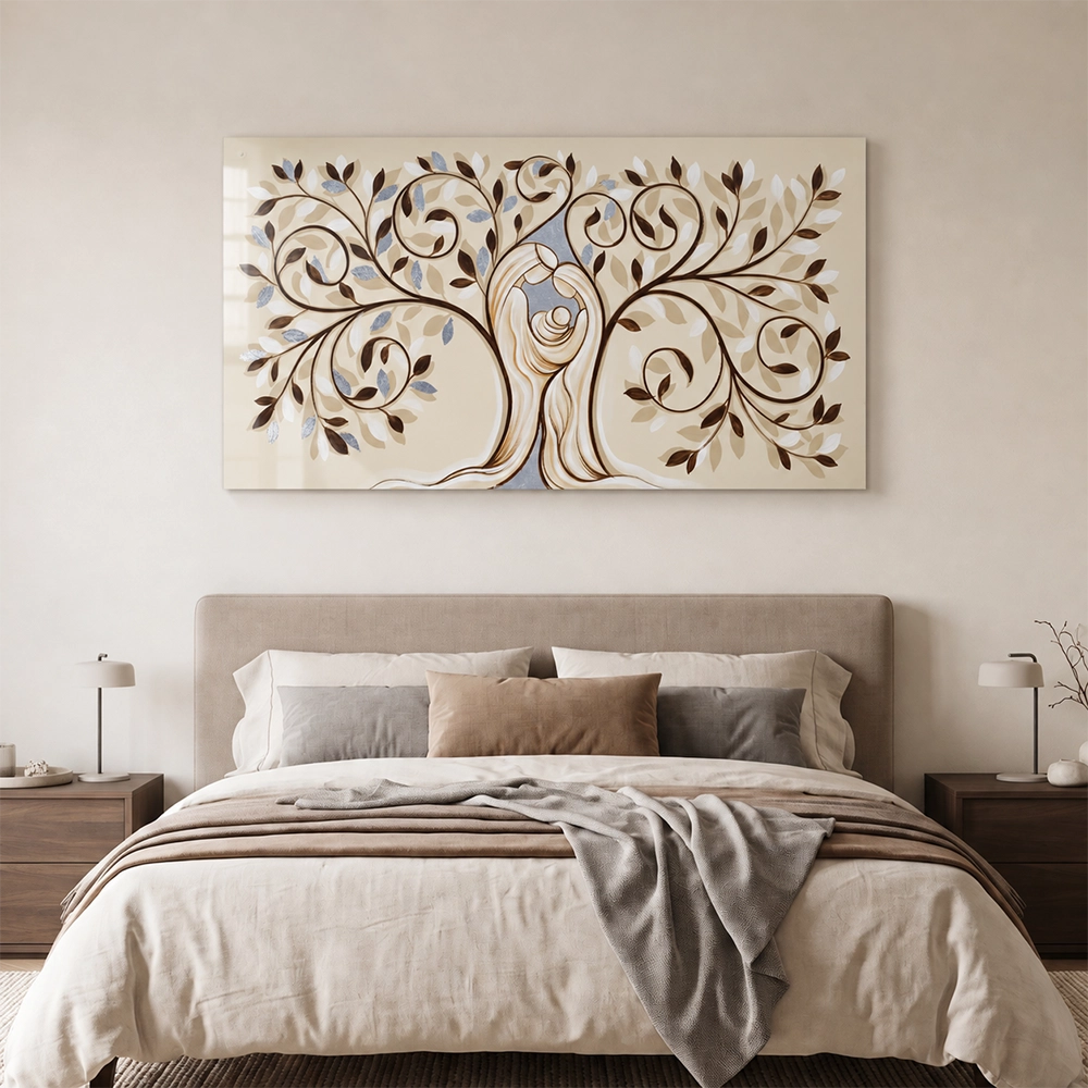 Quadro Albero Famiglia - Abbraccio tra Rami