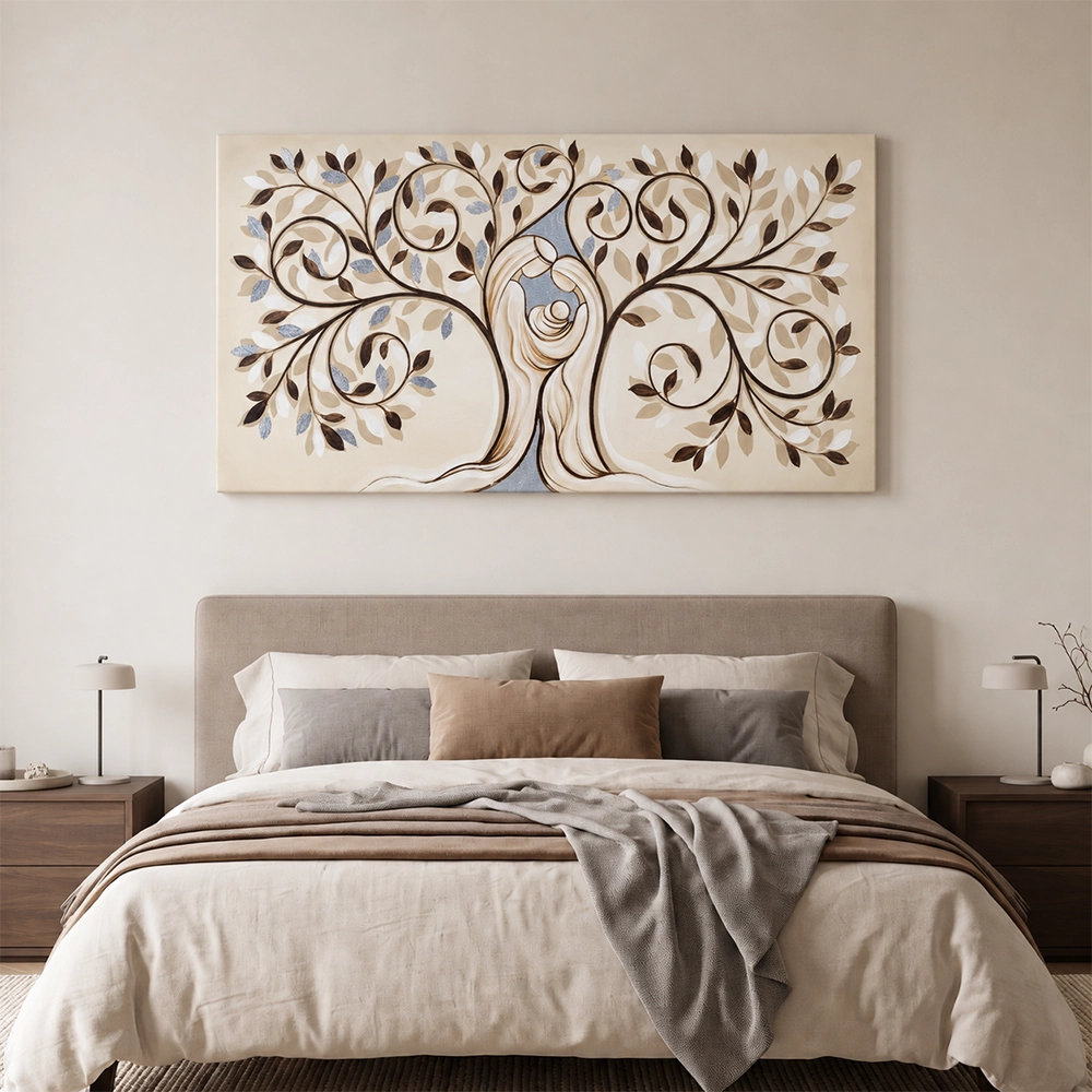 Quadro Albero Famiglia - Abbraccio tra Rami